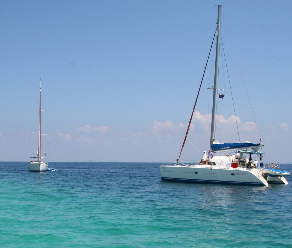 En-route to Phi Phi © Maggie Joyce - Mariner Boating Holidays http://www.marinerboating.com.au